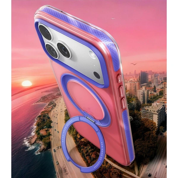 Torras Ostand O3 Hue MagSafe kryt iPhone 17 Pro blush pink - Pouzdra - Obrázek d_ac3aaba18ae54aacb630510c2d94f089