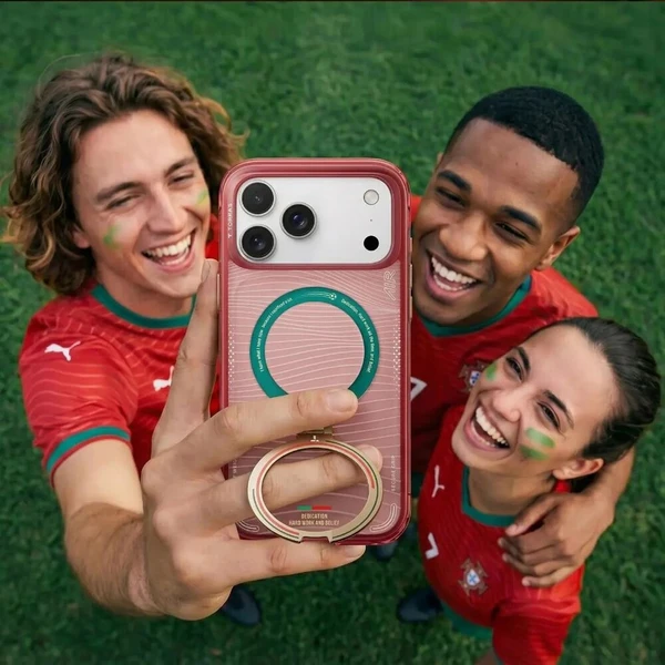 Torras Ostand Q3 Air World Cup Limited MagSafe kryt iPhone 17 Pro red - Pouzdra - Obrázek d_ad9b87b5df6e41f189d80970843676a8