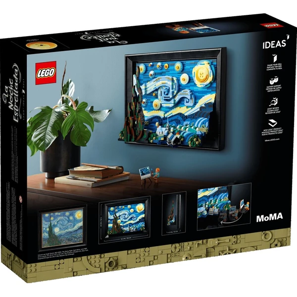 LEGO Ideas 21333 Vincent van Gogh - Hvězdná noc - LEGO - Obrázek d_b5e0cf4b7c07460fba506cb001934360