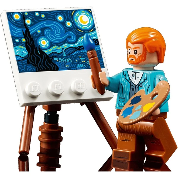LEGO Ideas 21333 Vincent van Gogh - Hvězdná noc - LEGO - Obrázek d_d4711eac2dc246f9b8cb02d329064b8f