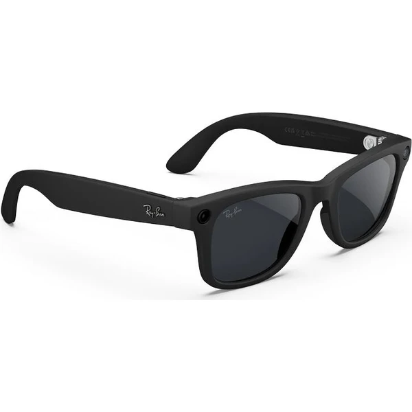 Meta RAY-BAN Wayfarer Gen2 (Standardní) chytré matné brýle (zatmavovací - čiré/šedé) černé - AR brýle - Obrázek d_ebca412ee1c248939ee6e6678b26a3d3