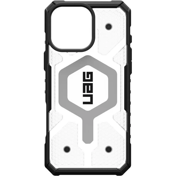 UAG Pathfinder Clear Magsafe kryt iPhone 16 Pro Max bílý - Pouzdra - Obrázek db2e09f74ceb4f4489e169a386750015
