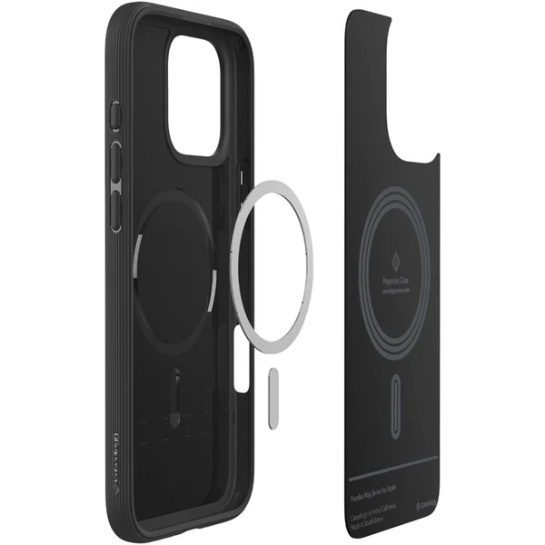 Spigen Caseology Parallax MagSafe kryt iPhone 16 Pro matte black - Pouzdra - Obrázek df54a2ce9e1e49fa8d06a41c6d1fff8e