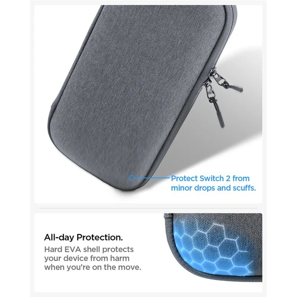 Spigen Klasden Pouch pouzdro Nintendo Switch 2 šedé - Pouzdra - Obrázek e073bd2a7bf14f45ab7728addc276667