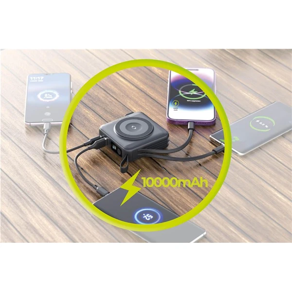 Mobile Origin PowerBank & Travel Charger, Lightning/USB-C kabel, MagSafe černá - Powerbanky - Obrázek e1614059291d47d09eddbbc41f248aee