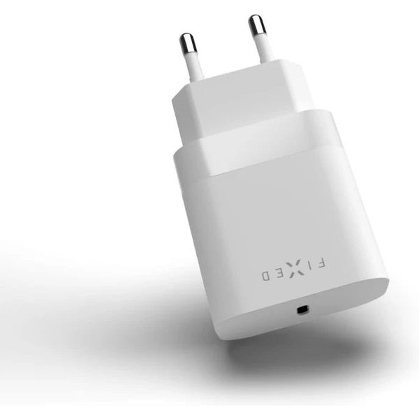 FIXED nabíječka  s USB-C výstupem a podporou PD 20W bílá - Nabíječky - Obrázek e5e464d567b8423bbc944ccea880c96a