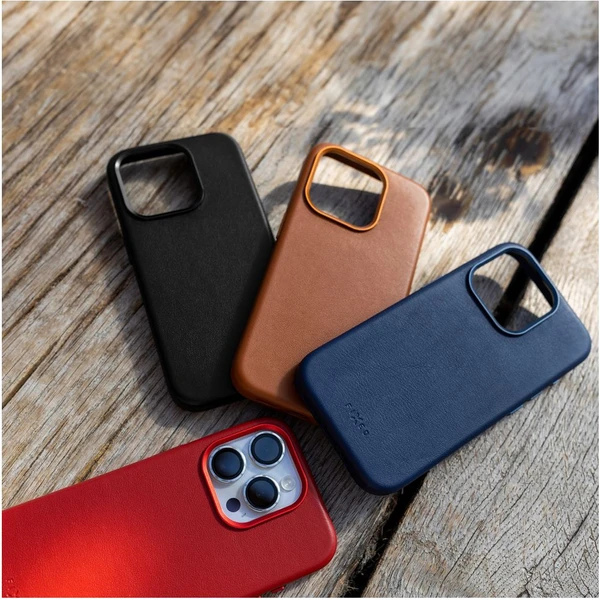 FIXED MagLeather kožený kryt s MagSafe Apple iPhone 16 Pro Max černý - Pouzdra - Obrázek edcf905e0dc24b358617d160f4c835ab
