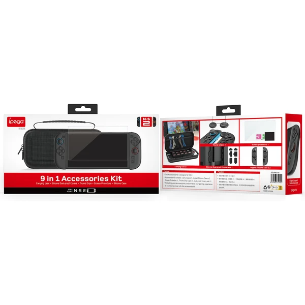 iPega SW2125 9v1 Sport Pack komplexní sada pro Nintendo Switch 2 - Konzolové příslušenství - Obrázek eddcbc83d2e547e5a762c0e4ce4457f3
