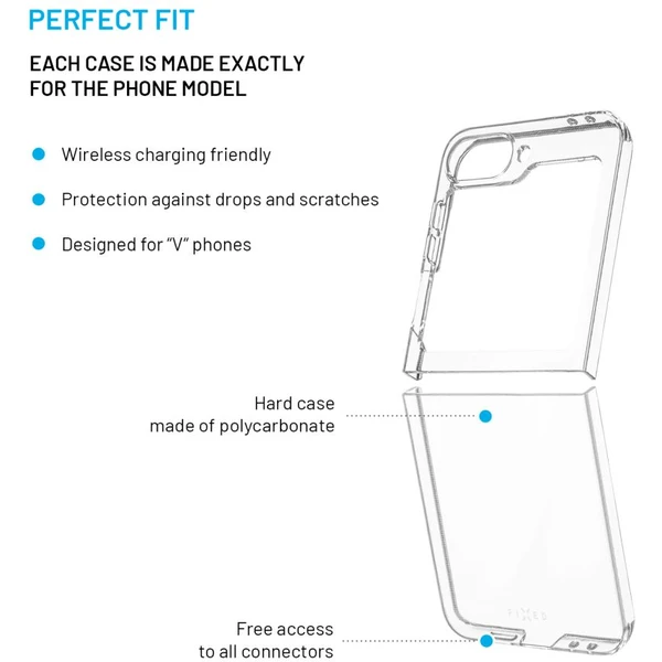 FIXED Pure kryt Samsung Galaxy Z Flip6 čirý - Pouzdra - Obrázek f287ab85e2794f5489622f4afd2cf3a7