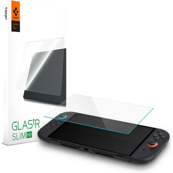 Spigen Glass tR Slim HD 2 Pack tvrzené sklo Nintendo Switch 2 (2 ks) - Ochranné folie a skla - Hlavní obrázek