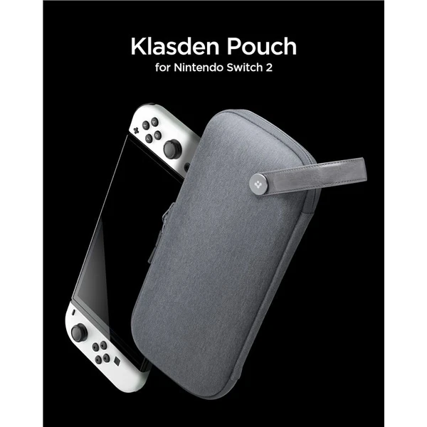 Spigen Klasden Pouch pouzdro Nintendo Switch 2 šedé - Pouzdra - Obrázek f86dfdb1934645e2bc58be390d928f34